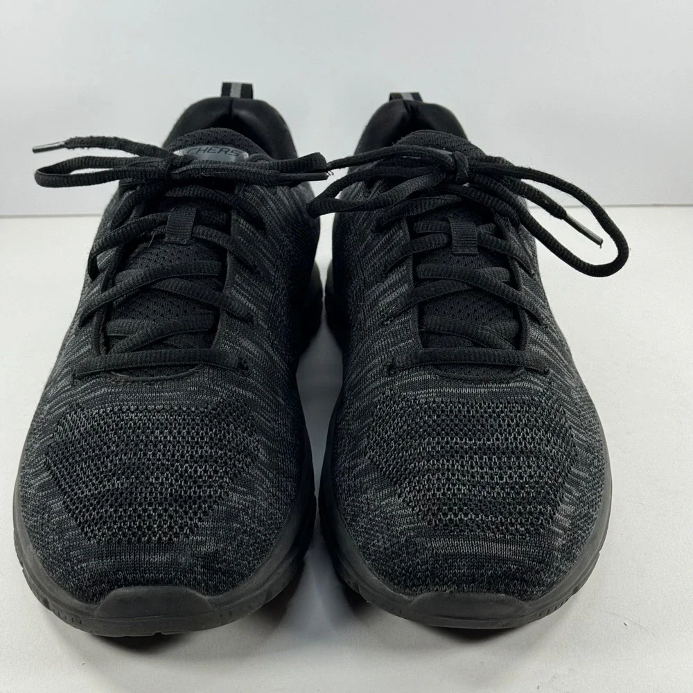 Skechers Summits South Rim Mens Black‎ Training Shoes 232298W Size 10.5 Wide